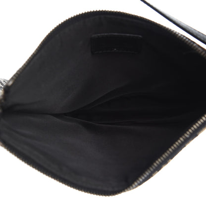 Christian Dior Monogram Mini Saddle Pochette Navy 5 of 11