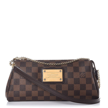 Louis Vuitton Damier Ebene Eva Clutch 1 of 7