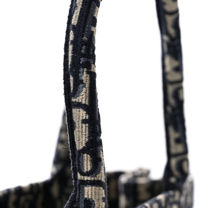 Christian Dior Oblique Large Book Tote Blue Multicolor 13 of 14