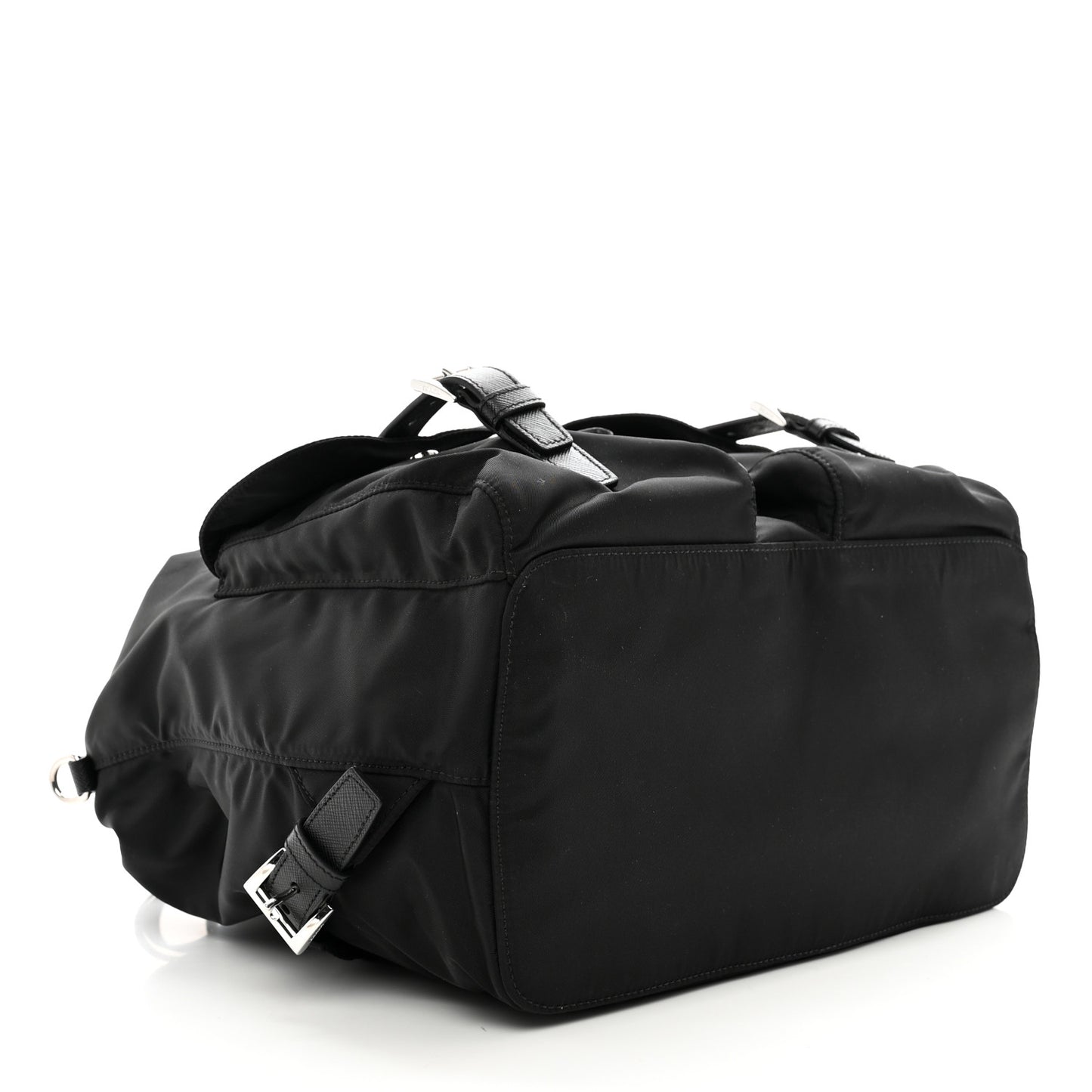 Nylon Vela Medium Backpack Black