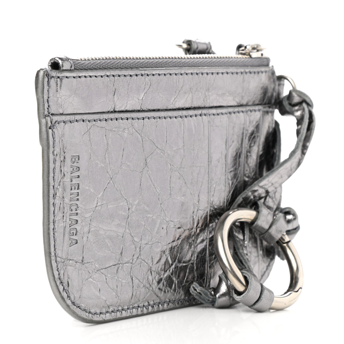 Agneau Le Cagole Clip On Card Mirror Gunmetal