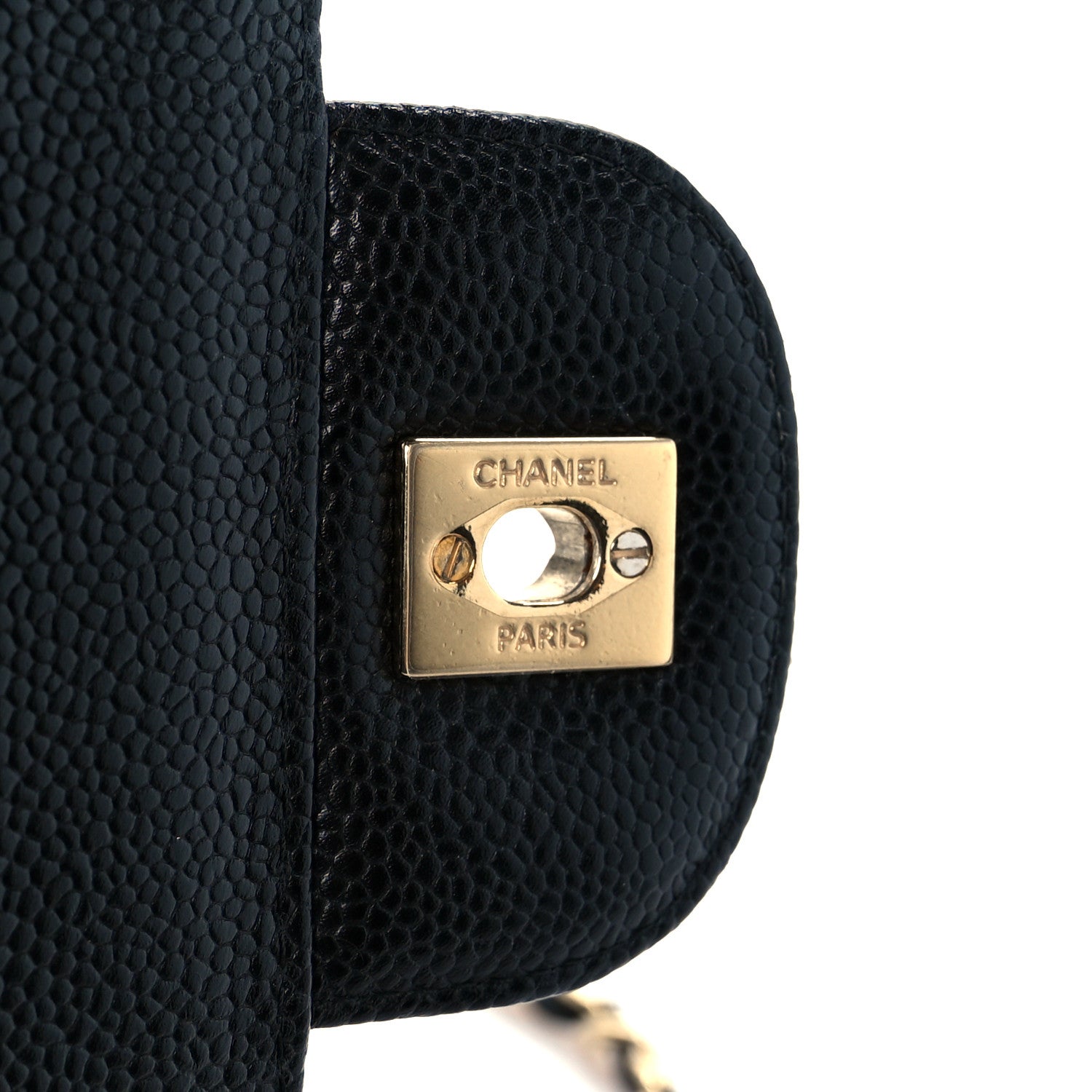 Chanel Caviar Quilted Jumbo Double Flap Black 7 of 11