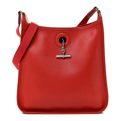 Hermes Epsom Vespa PM Rouge Vif 1 of 27