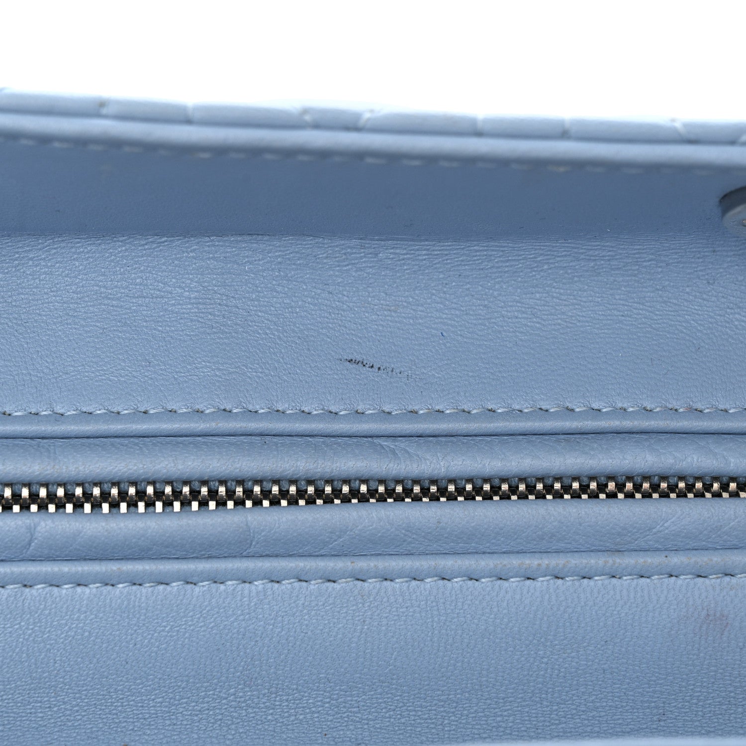 Christian Dior Lambskin Cannage Large Lady Dior Light Blue 11 of 15