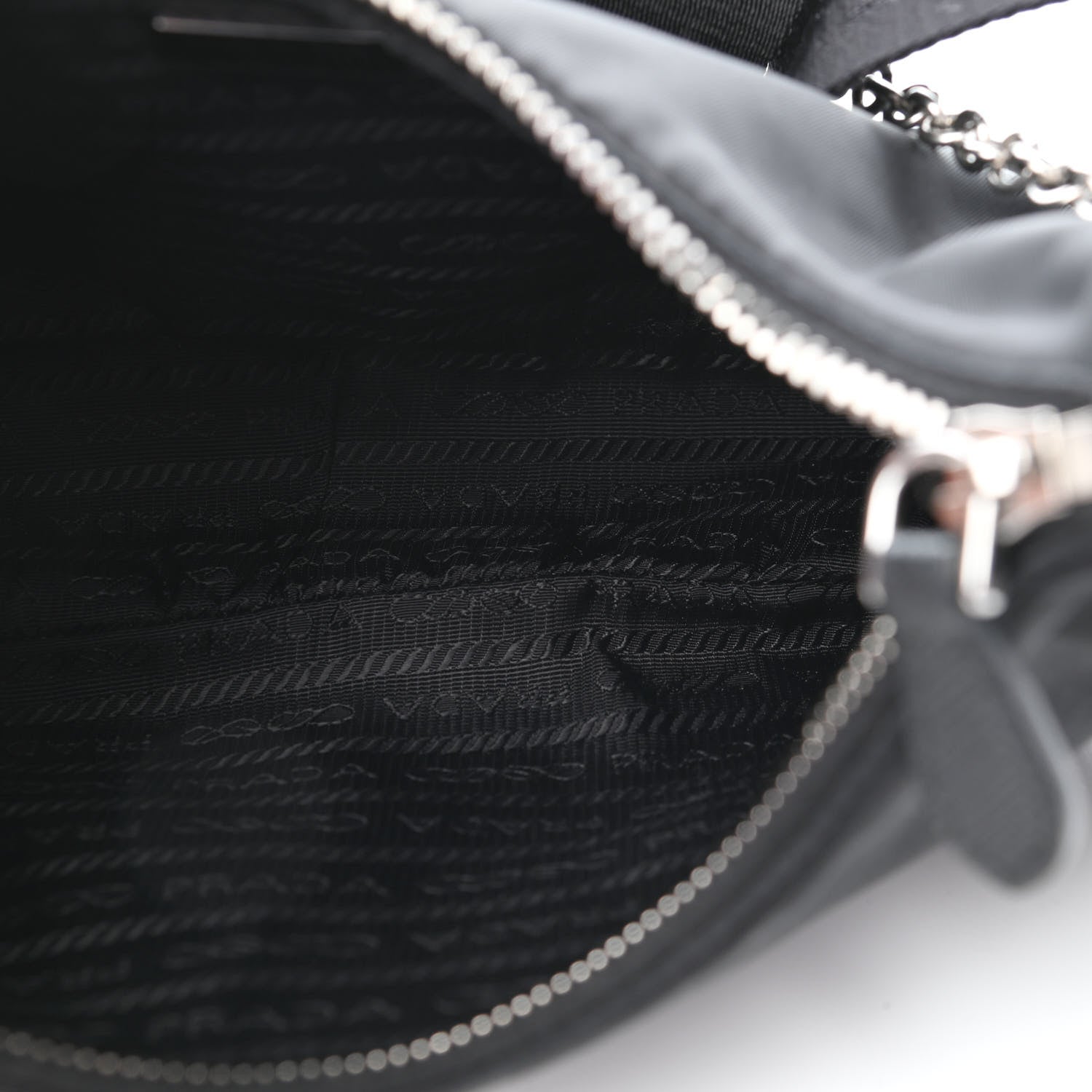 Prada Nylon Re-Edition 2005 Shoulder Bag Black 5 of 9