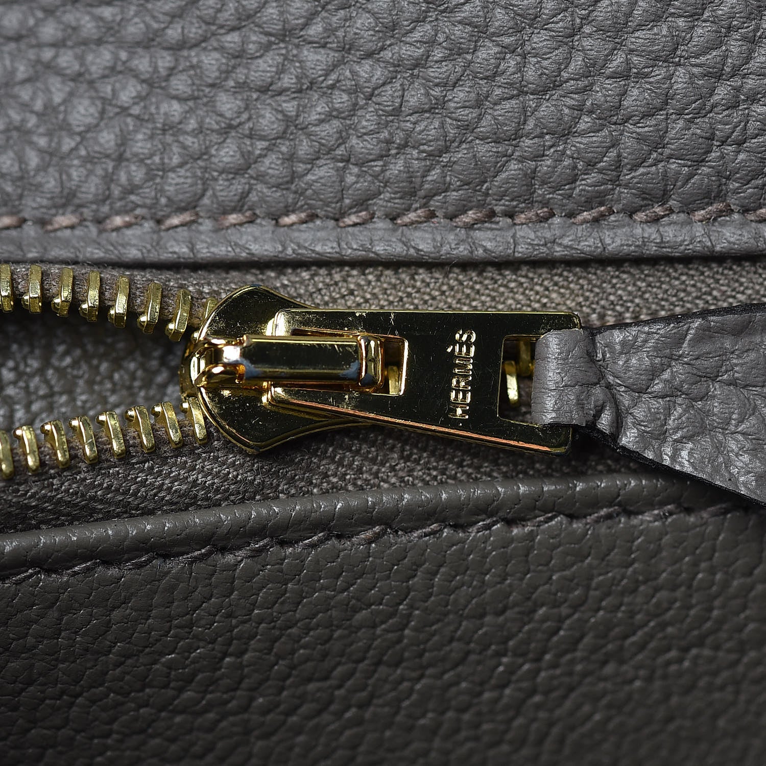 Hermes Togo Kelly Retourne 25 Etain 11 of 32