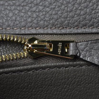 Hermes Togo Kelly Retourne 25 Etain 11 of 32