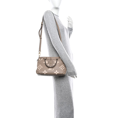 Louis Vuitton Empreinte Monogram Giant Trianon PM Tourterelle Creme 2 of 11