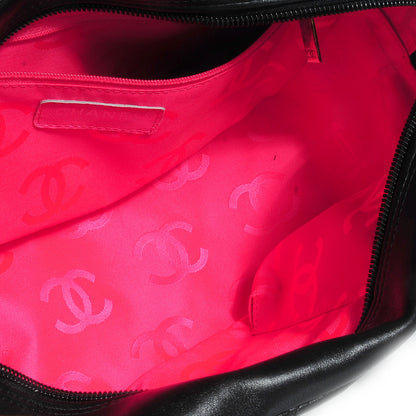 Chanel Calfskin Quilted Large Cambon Bowler Black 6 of 8