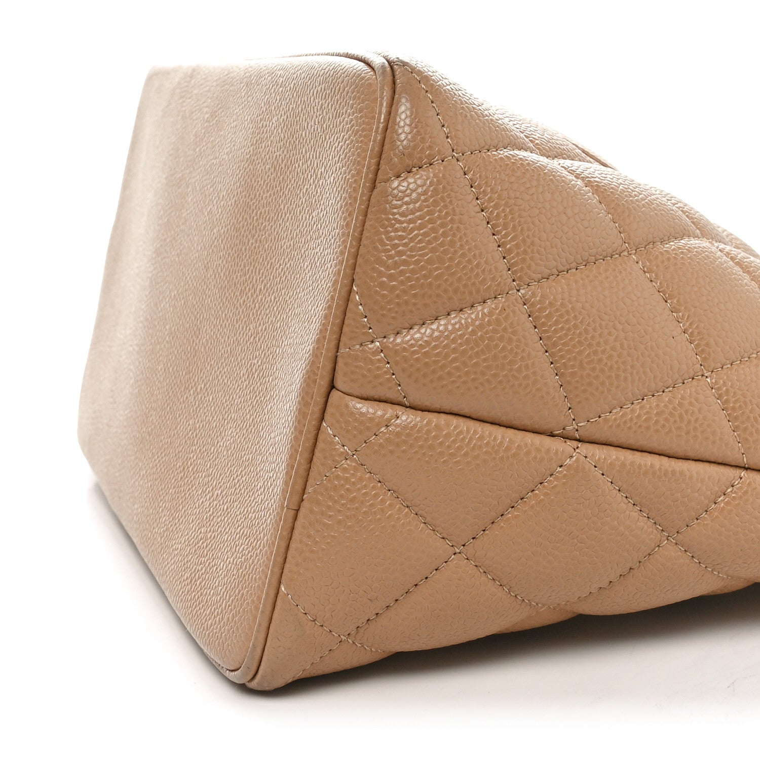 Chanel Caviar Quilted Medallion Tote Beige 10 of 12
