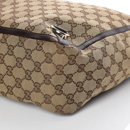 Gucci Monogram Large Abbey Tote Dark Brown 6 of 10