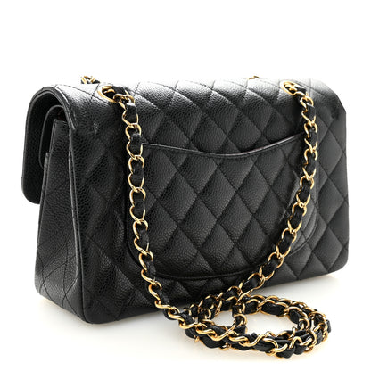 Chanel Caviar Quilted Small Double Flap Black 3 of 10