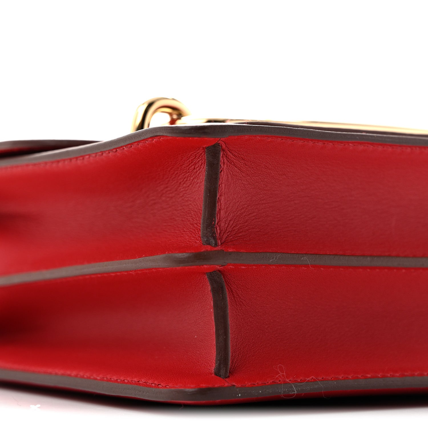 Hermes Allegro Mini Sac Roulis Rouge Piment 10 of 12
