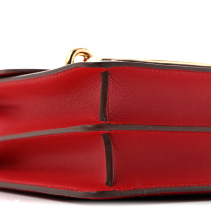 Hermes Allegro Mini Sac Roulis Rouge Piment 10 of 12