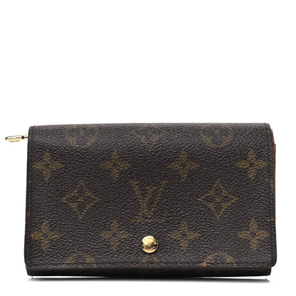 Louis Vuitton Monogram Porte-Monnaie Billets Tresor Wallet 1 of 11