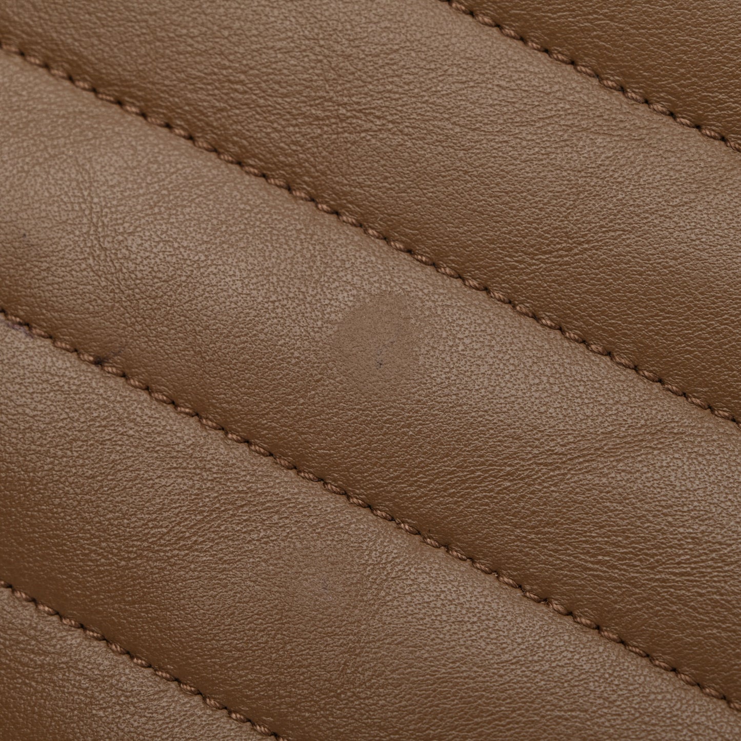Calfskin Y Quilted Monogram Medium Loulou Chain Satchel Dark Beige