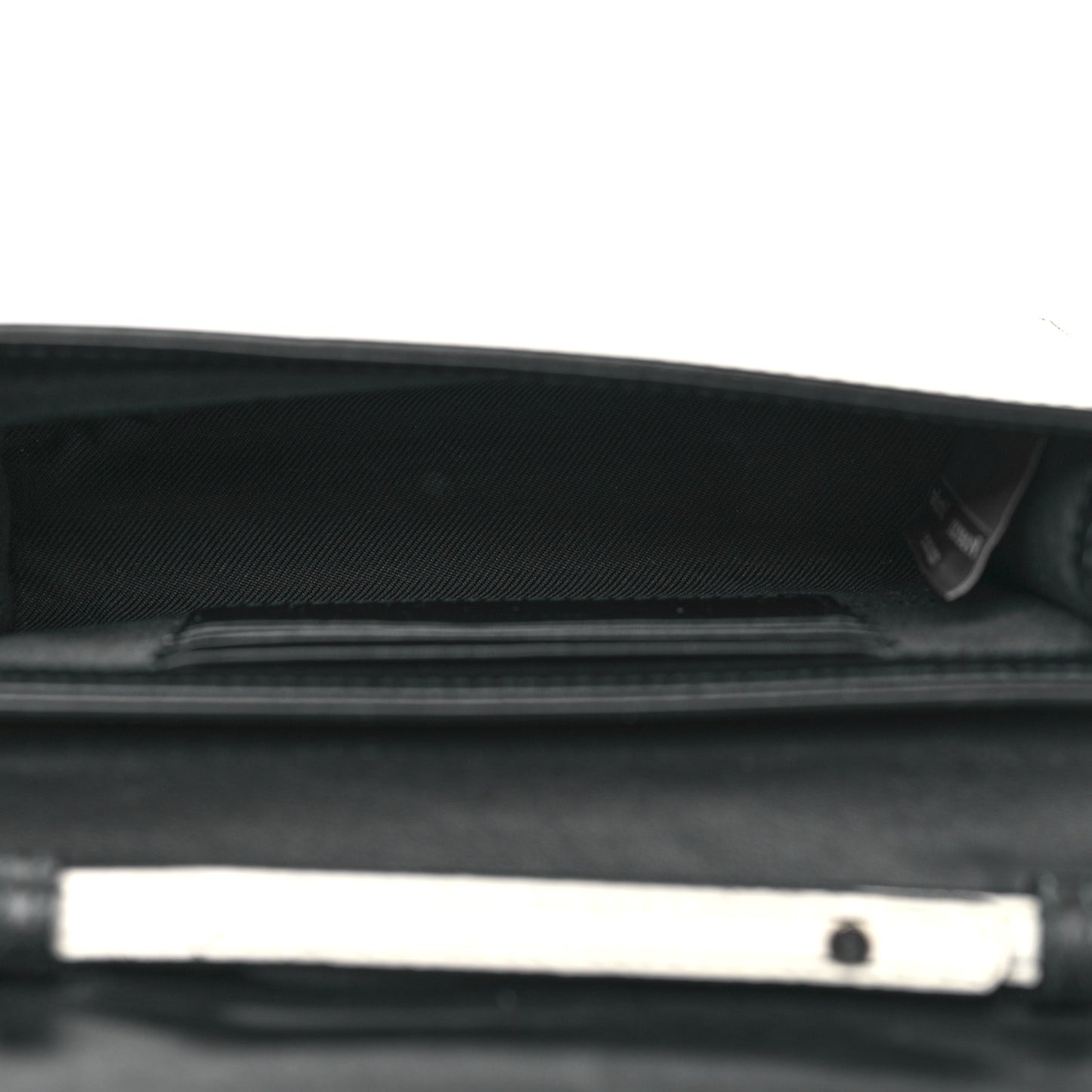 Calfskin PS11 Wallet With Strap White