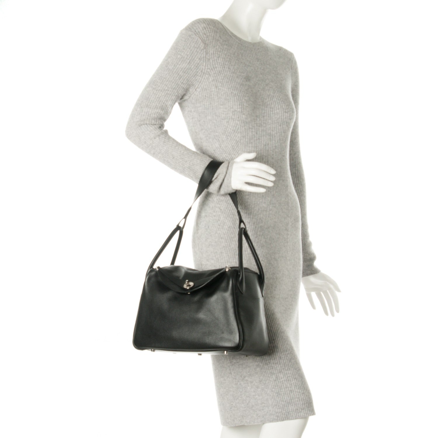 Hermes Swift Lindy 30 Black 2 of 11