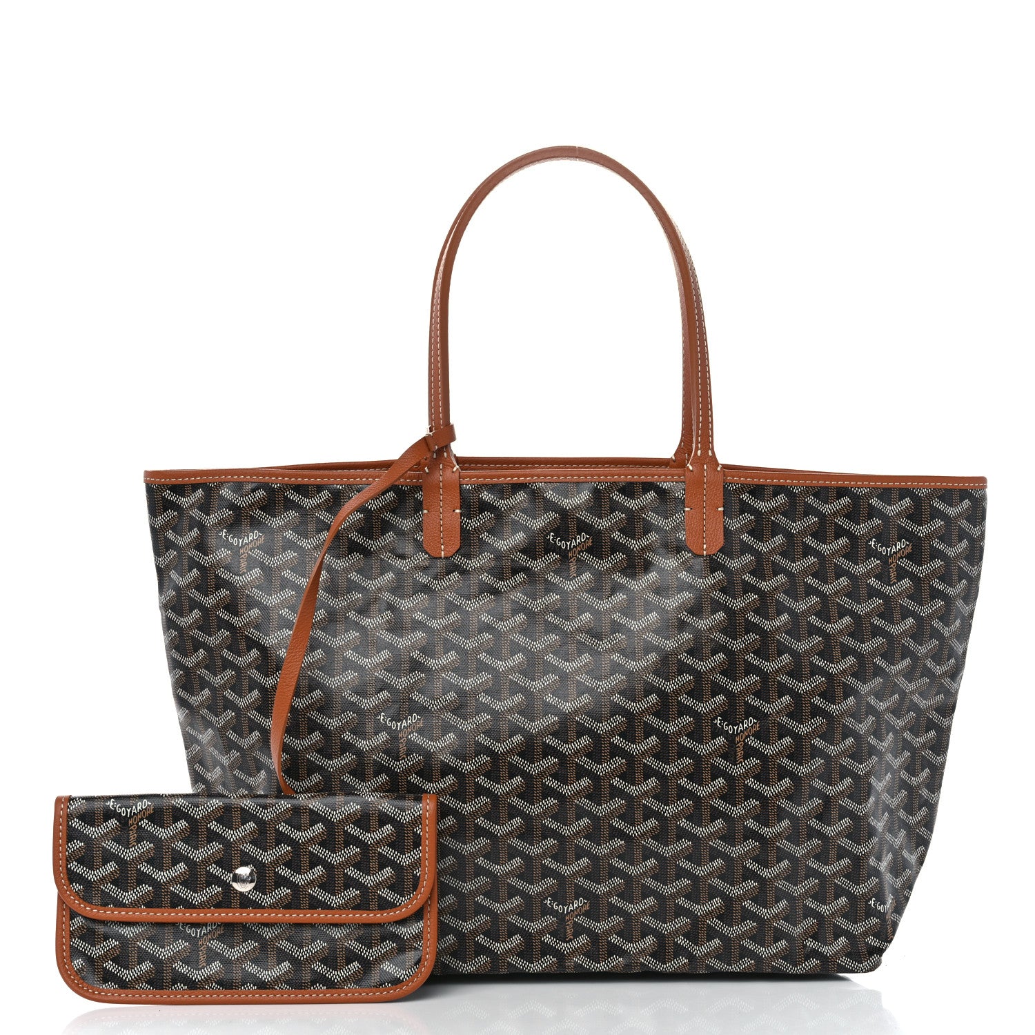 Goyard Goyardine Saint Louis PM Black Gold 3 of 12