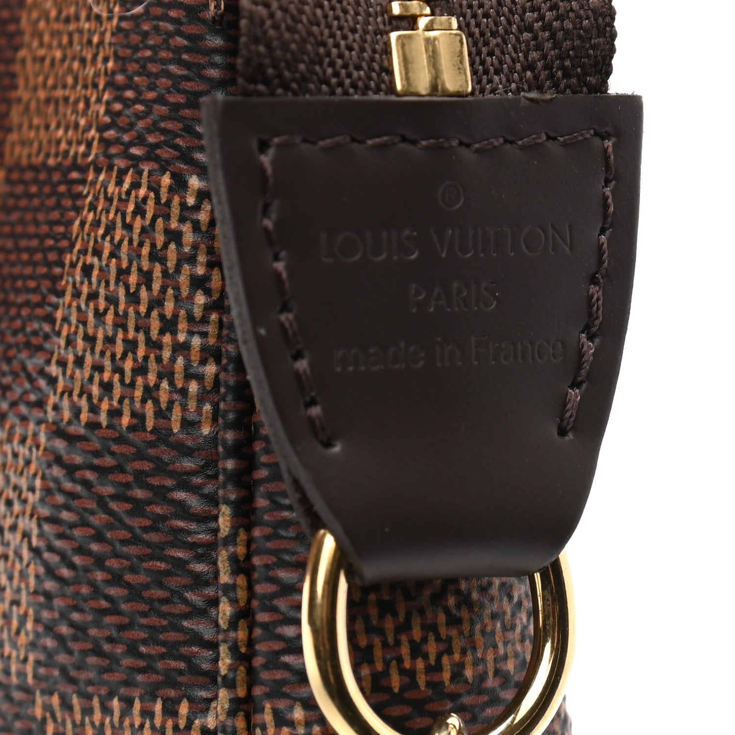 Louis Vuitton Damier Ebene Mini Pochette Accessories 7 of 7