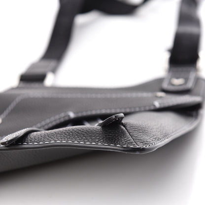 Christian Dior Calfskin Mens Messenger Bag Black 9 of 11