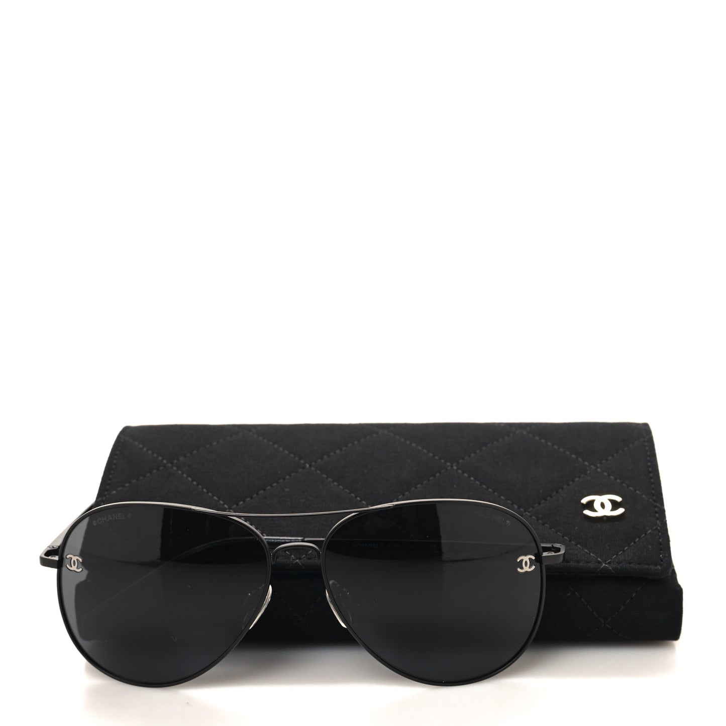 Aviator CC Sunglasses 4189-T-Q Black