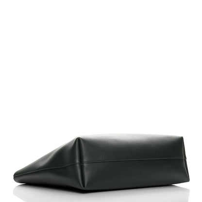 Saint Laurent Calfskin Large Shopping Tote Dark Green 5 of 8