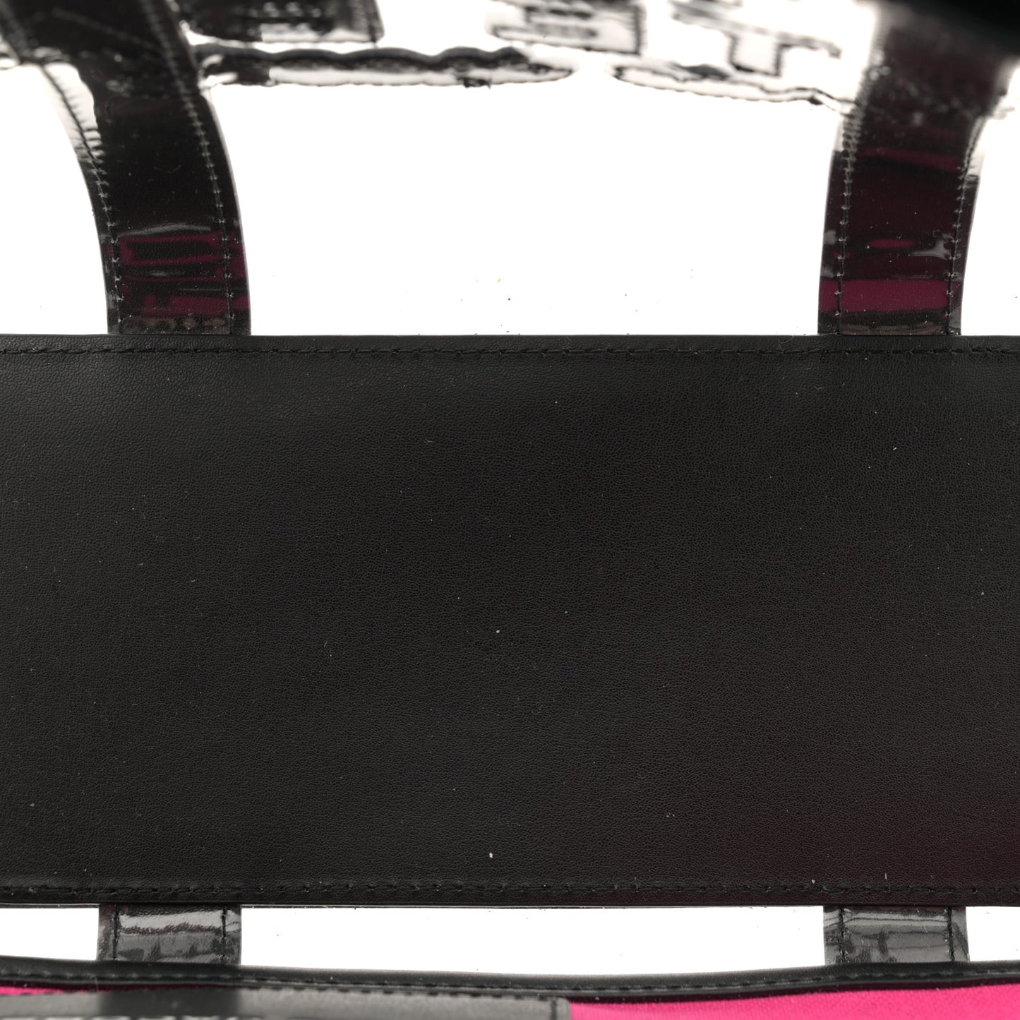 PVC The Small Tote Bag Black