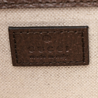 Gucci Monogram Jumbo GG Textured Dollar Calfskin Embroidered Small Dionysus Shoulder Bag Camel Ebony New Acero Multicolor 7 of 10