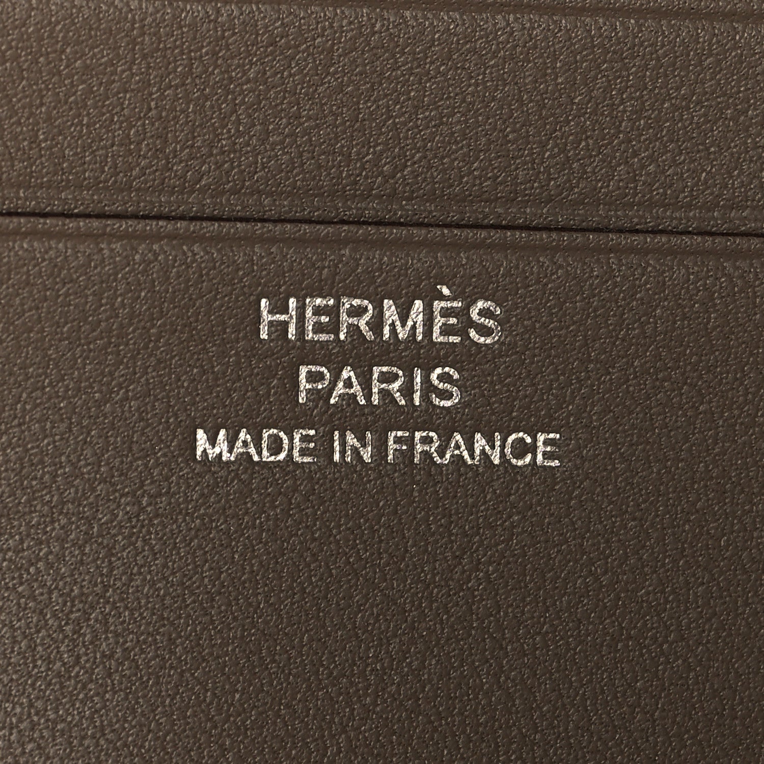 Hermes Swift Citizen Twill Card Case Etoupe 6 of 8