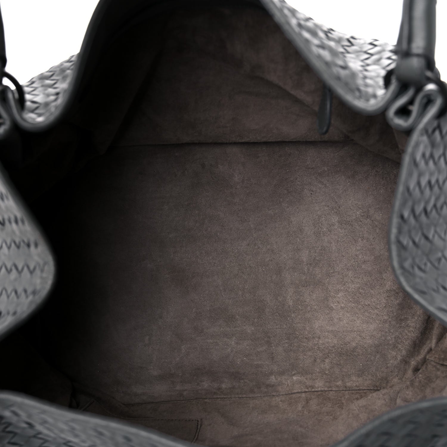 Bottega Veneta Nappa Intrecciato Parachute Bag Grey 5 of 14