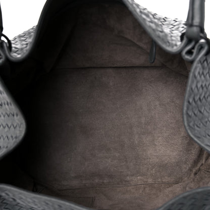 Bottega Veneta Nappa Intrecciato Parachute Bag Grey 5 of 14