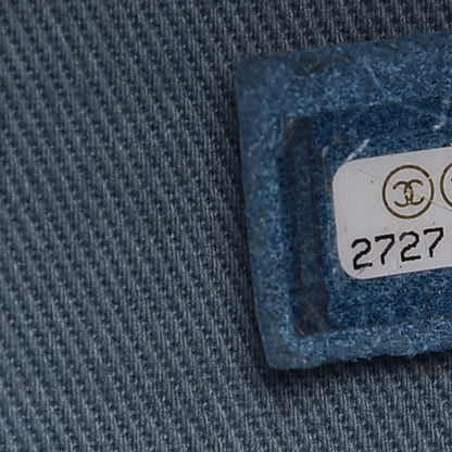 Chanel Caviar Quilted Business Affinity Backpack Light Blue 7 of 14