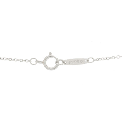 Tiffany Platinum Diamond Large Cross Pendant Necklace 4 of 7