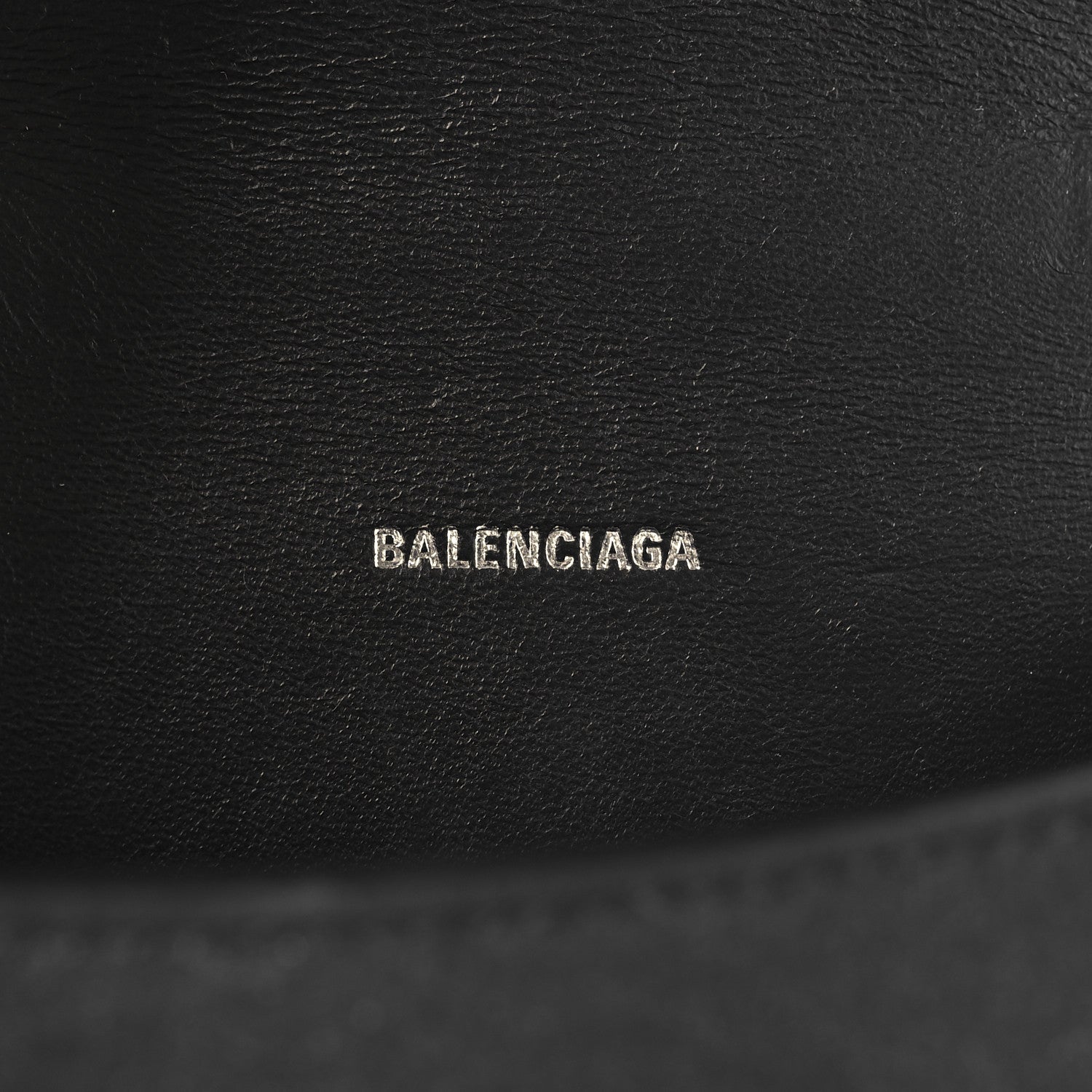 Balenciaga Glitter Fabric Hourglass Top Handle Bag XS Black 6 of 12