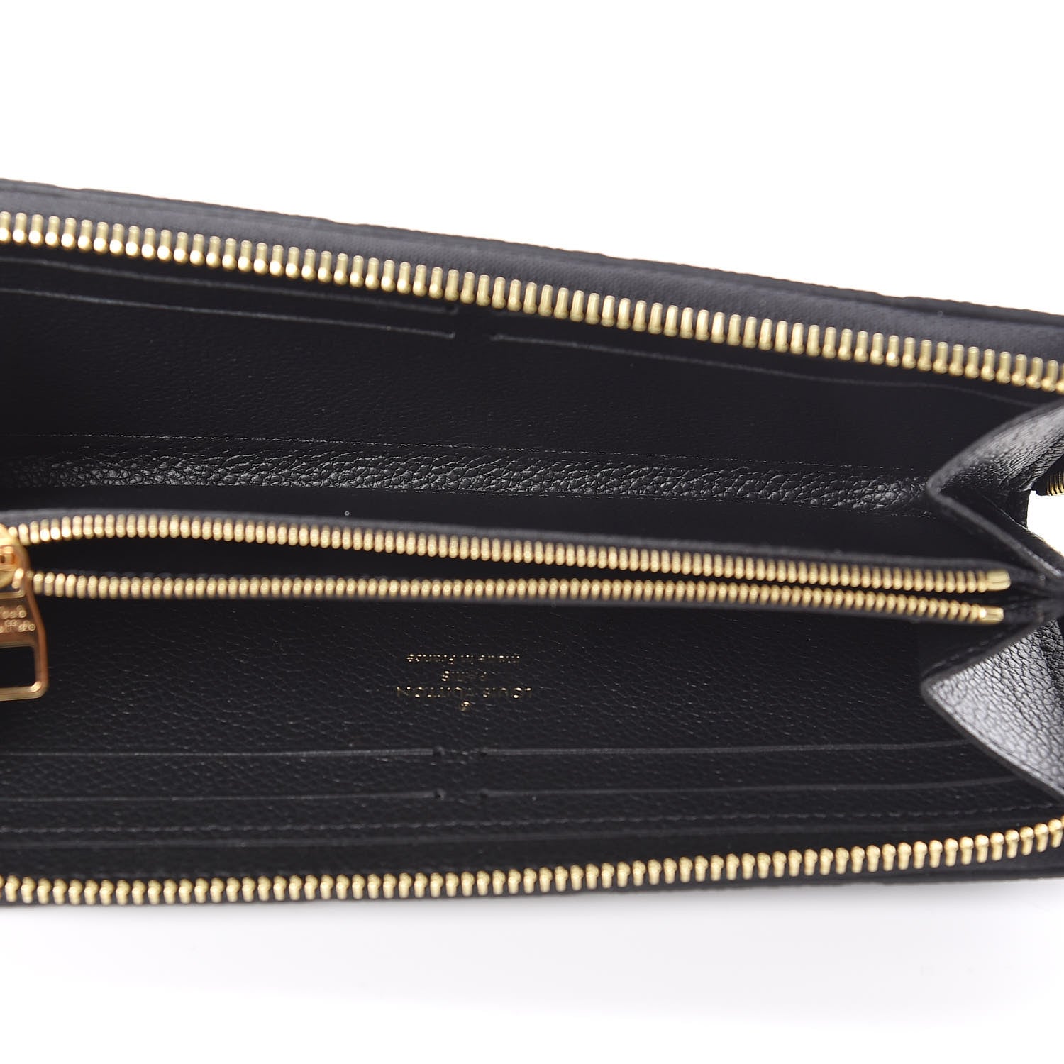 Louis Vuitton Empreinte Clemence Wallet Black 5 of 7