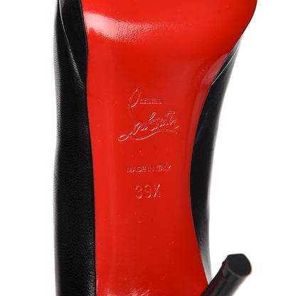 Christian Louboutin Kid Prorata 90 Pumps 39.5 Black 5 of 8