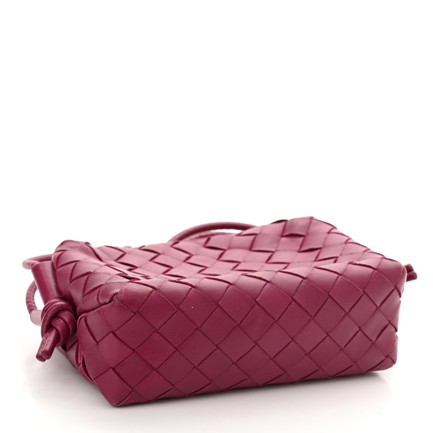 Nappa Intrecciato Mini Loop Camera Bag Cinnabar