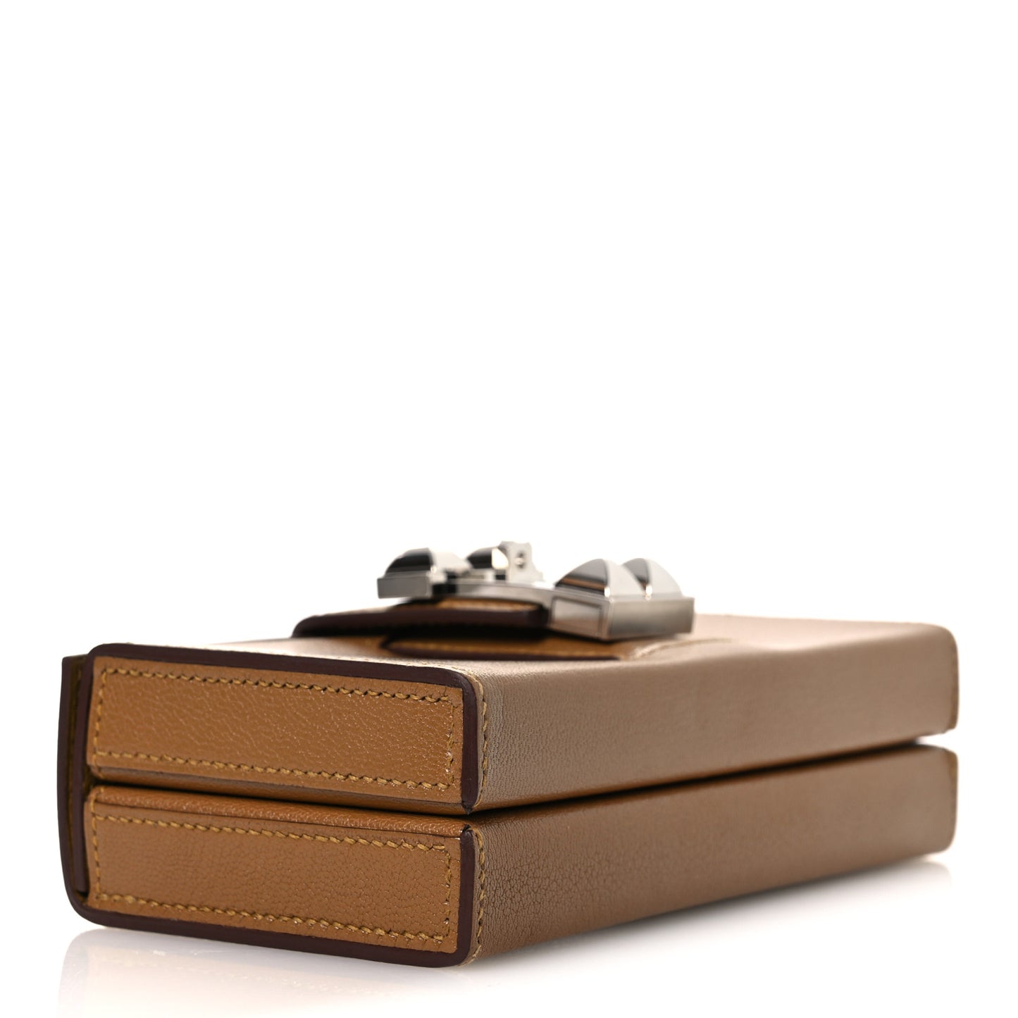 Chevre Chamkila Neo Medor Clutch Bronze Dore