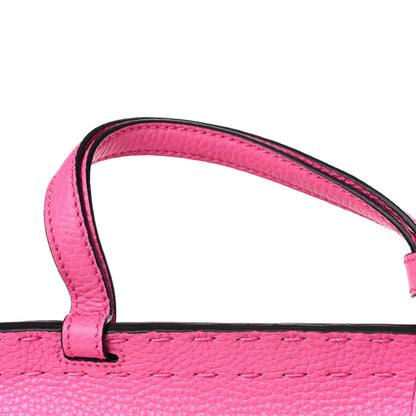 Gucci Cellarius Calfskin Mini GG Marmont Top Handle Bag Tropical Pink Flower 10 of 10