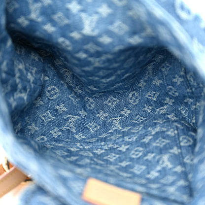 Louis Vuitton Denim Venice Backpack Blue 5 of 9