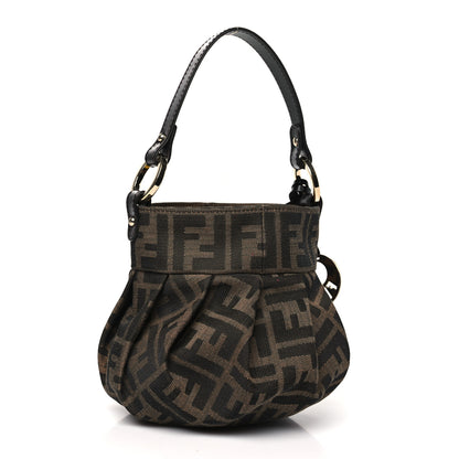 Fendi Zucca Mini Chef Hobo Tobacco 3 of 10