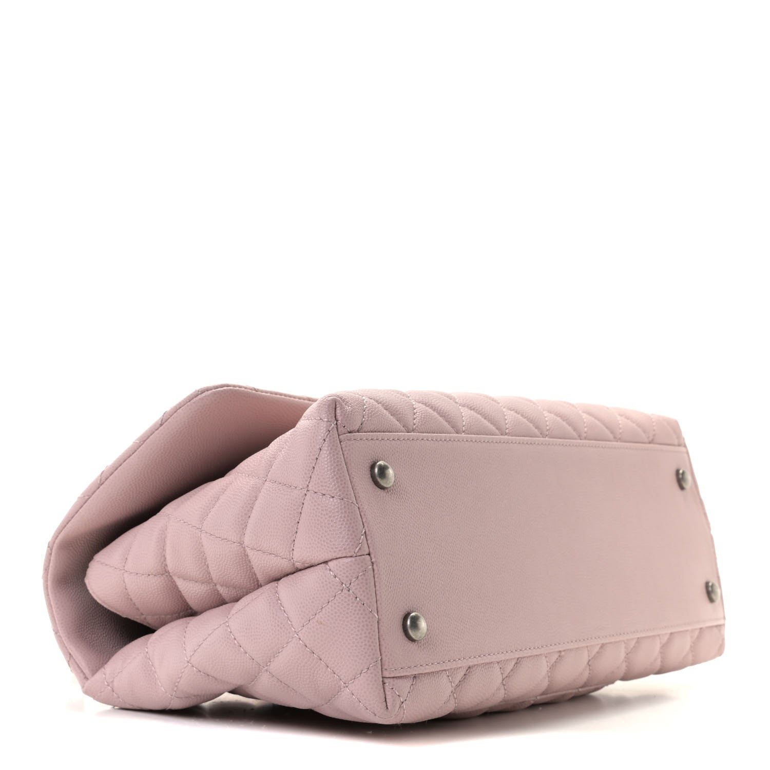 Chanel Caviar Quilted Small Coco Handle Flap Light Pink 3 of 11