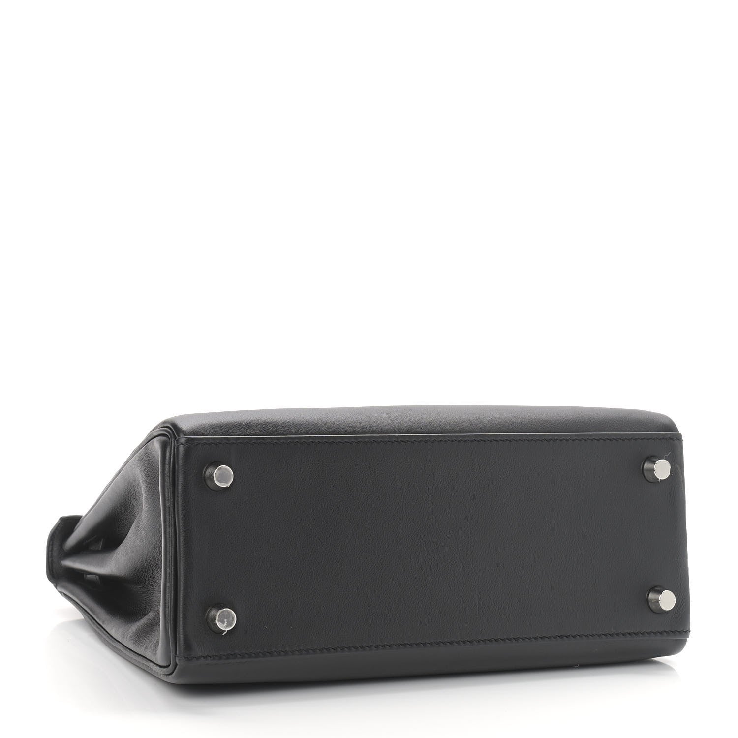 Hermes Swift Kelly Retourne 25 Black 5 of 35