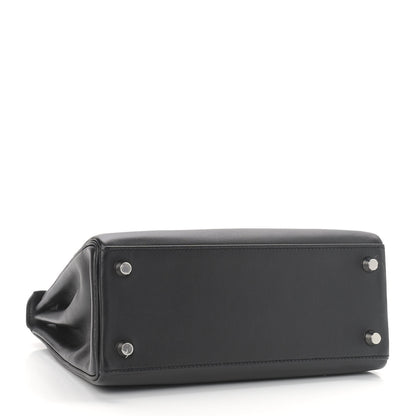 Hermes Swift Kelly Retourne 25 Black 5 of 35