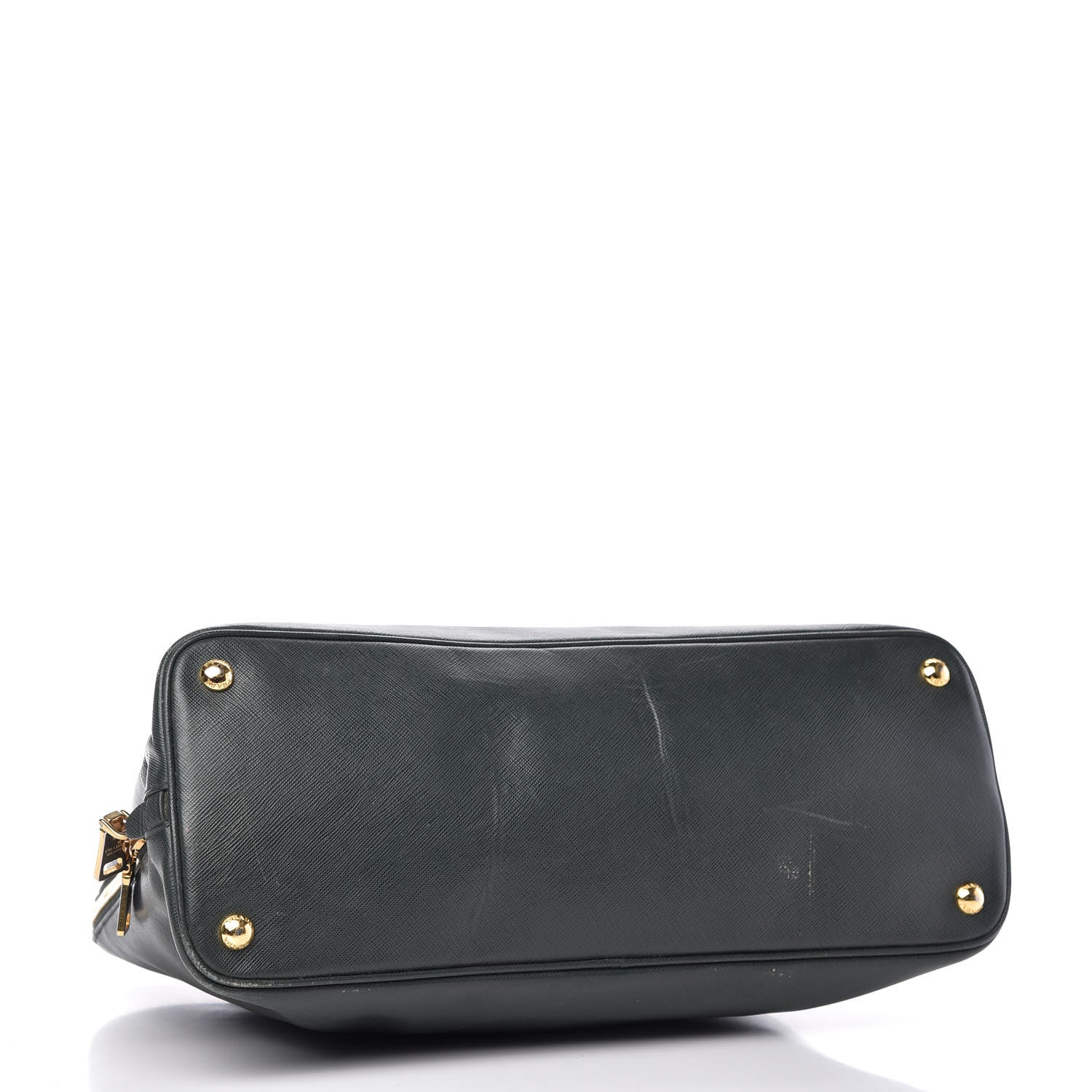 Prada Saffiano Lux Large Promenade Tote Biliardo 4 of 10