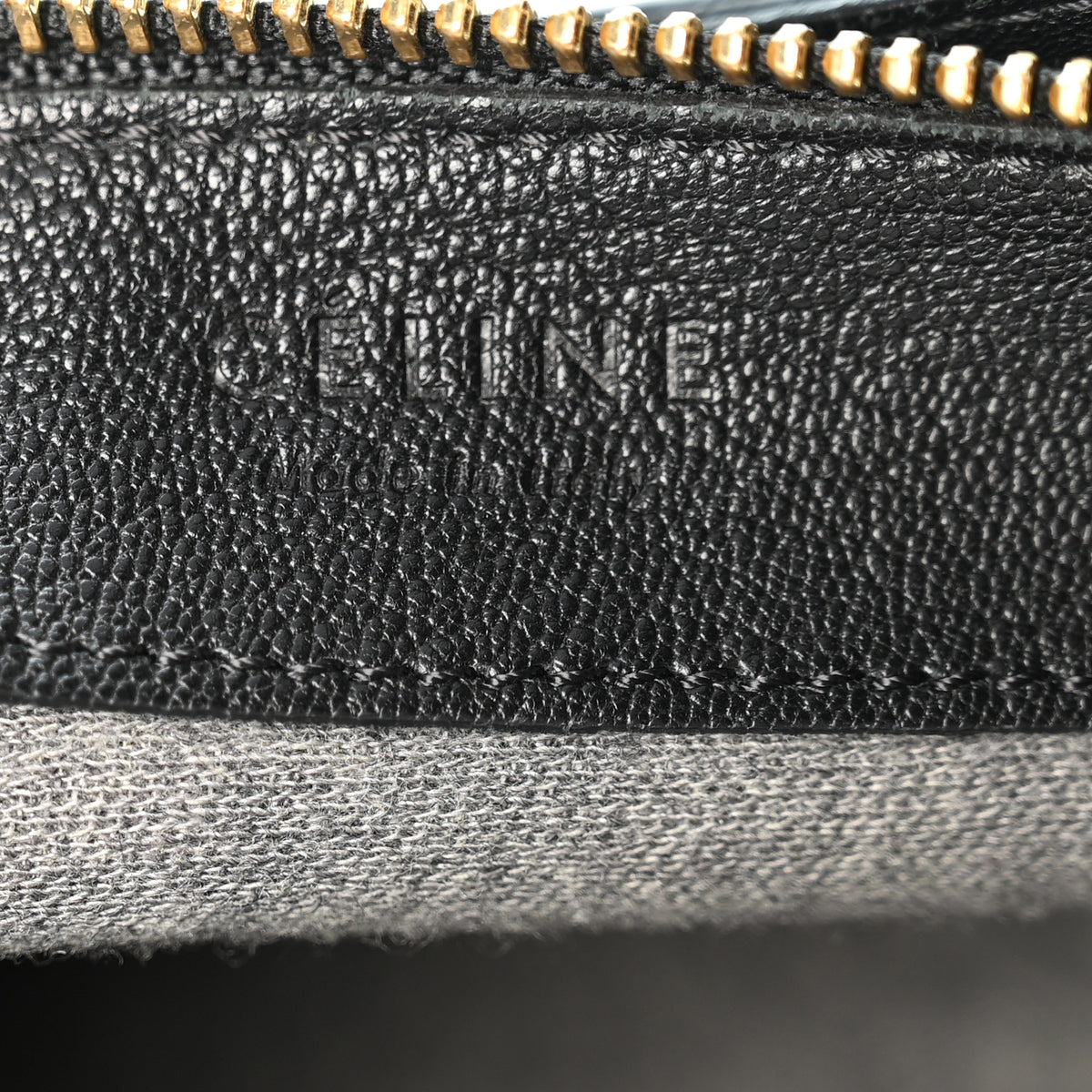 Goatskin Small Trio Crossbody Bag Black