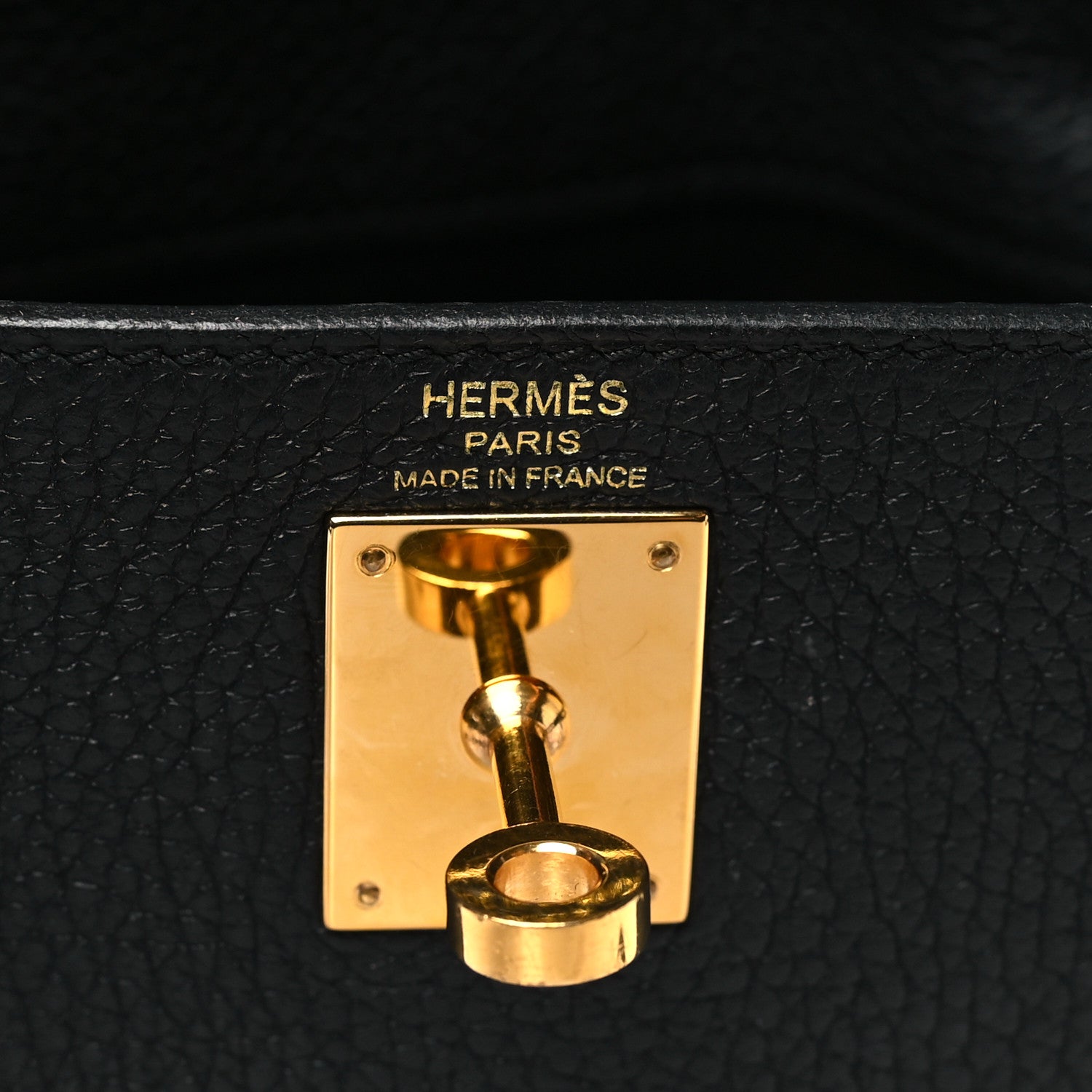 Hermes Taurillon Clemence Kelly Ado Backpack Black 6 of 10