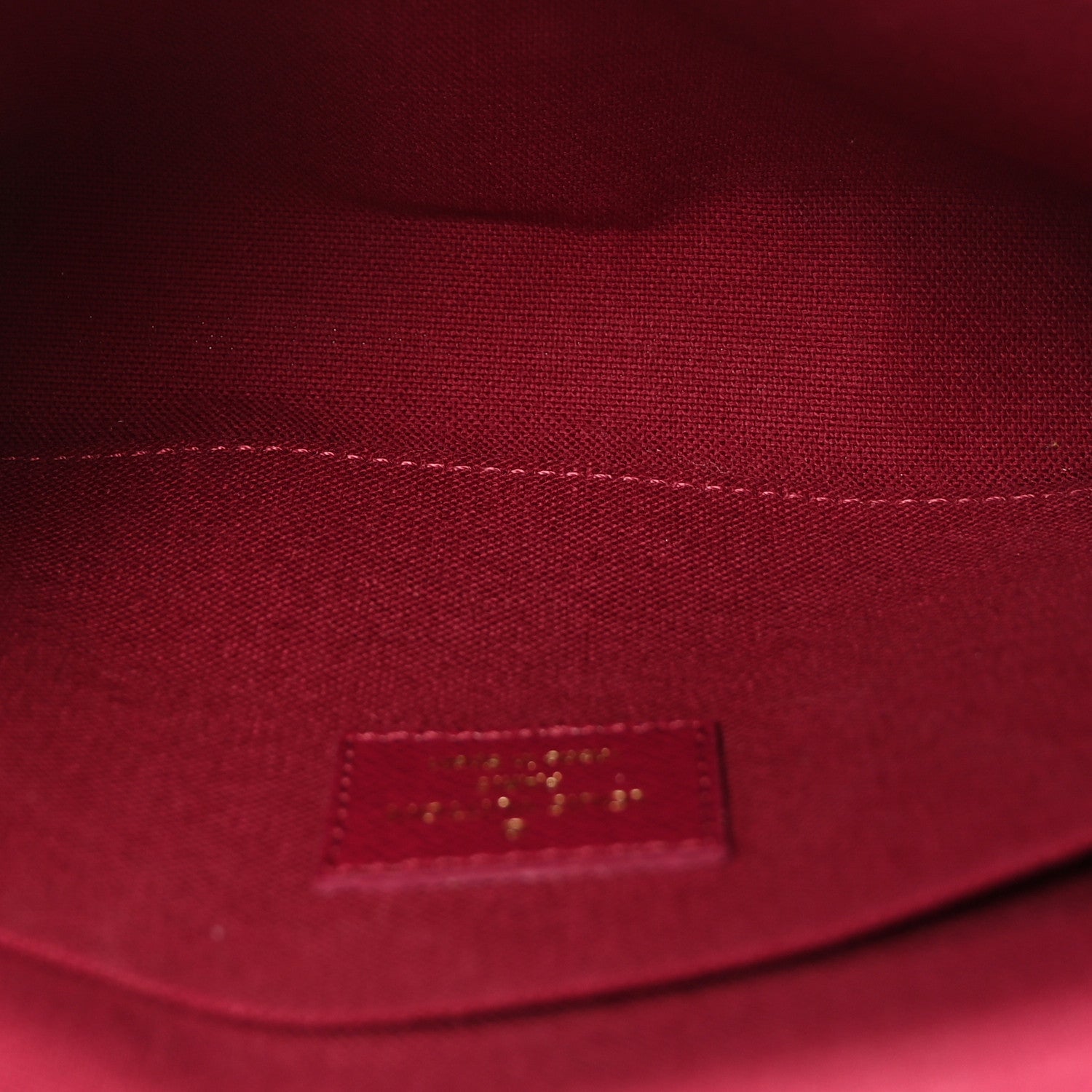 Louis Vuitton Monogram Pochette Felicie Chain Wallet Fuchsia 6 of 11