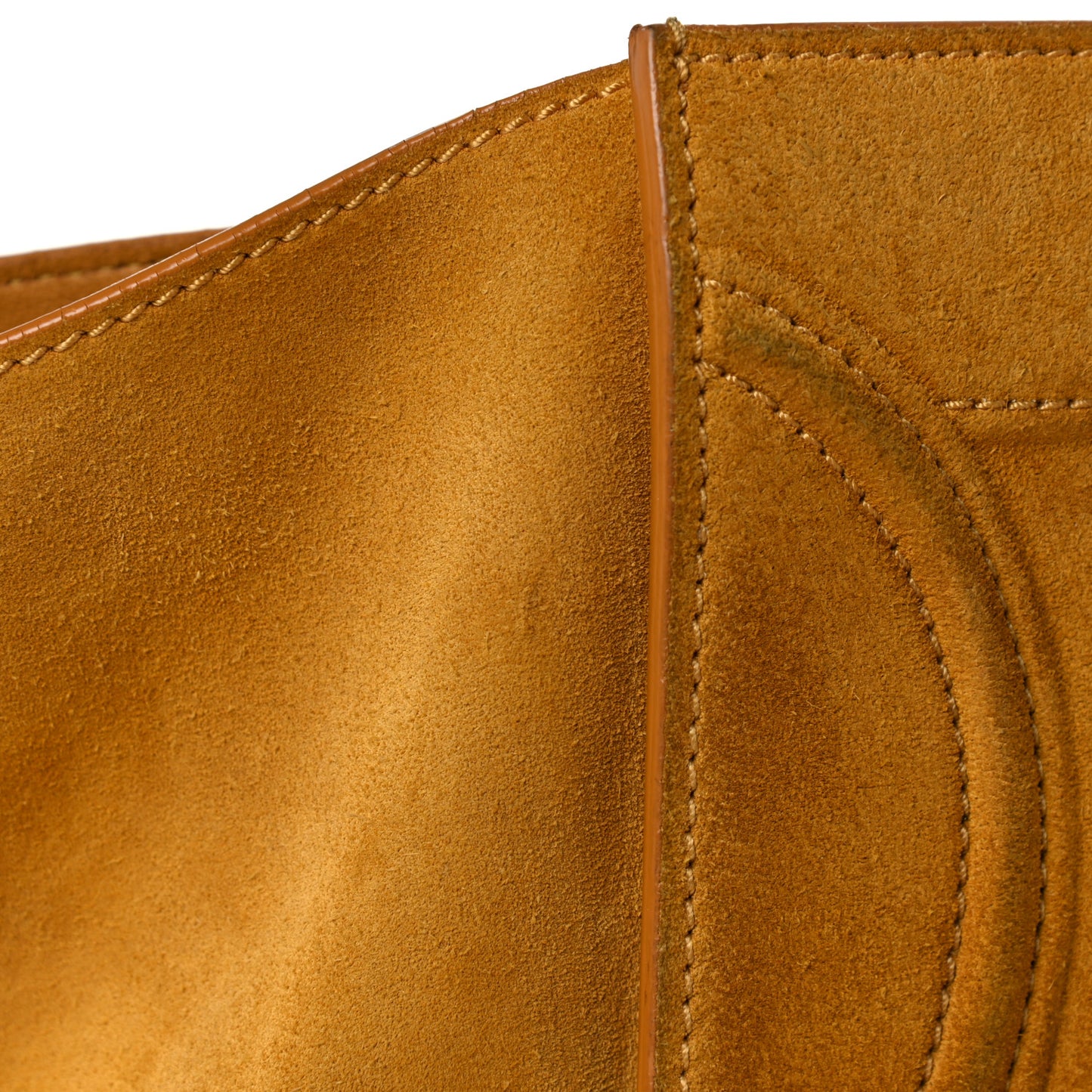 Suede Medium Phantom Luggage Amber